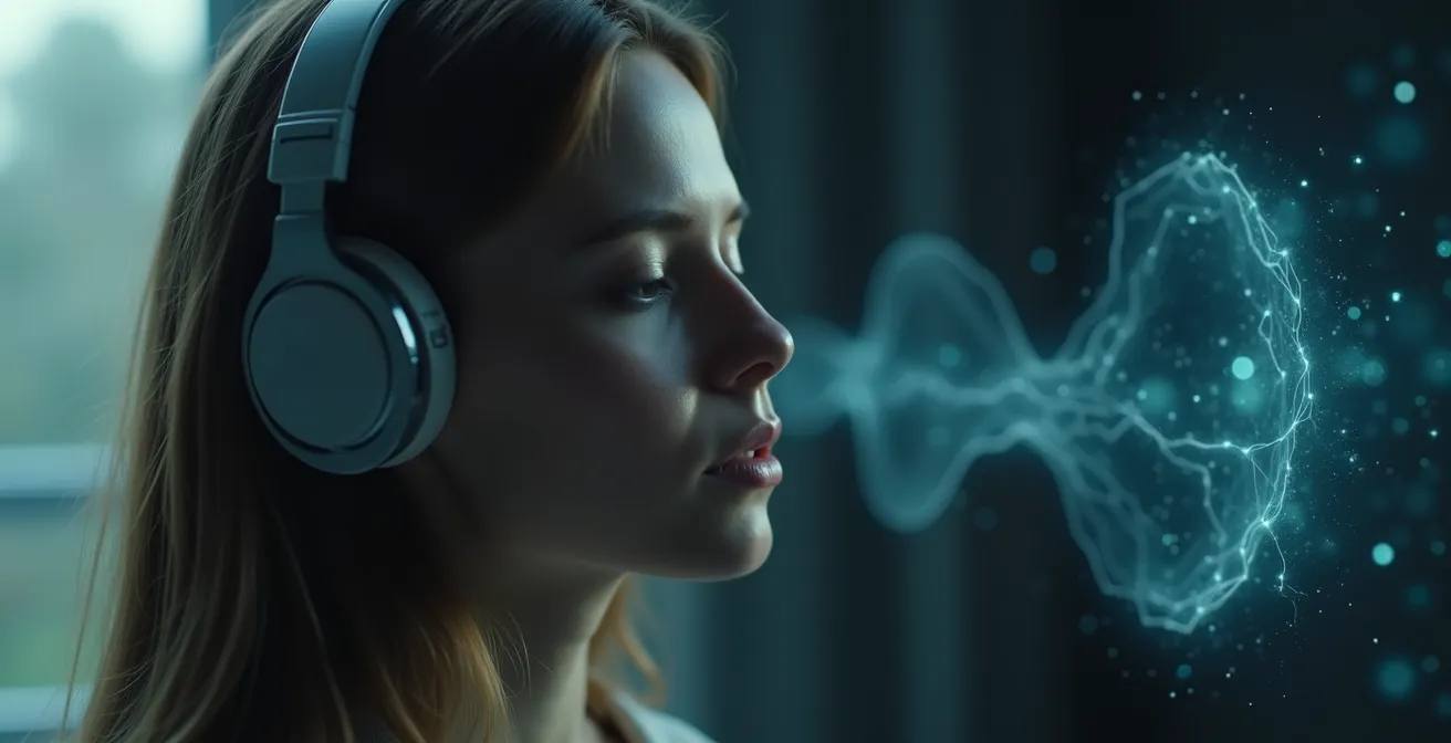 Représentation visuelle de l'environnement sonore et son impact sur le cerveau humain